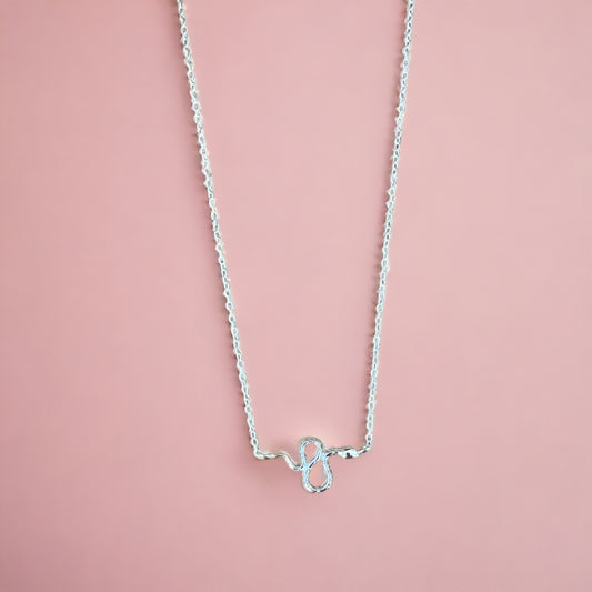 The 'Recharge and Grow' necklace - 925 Sterling Silver Necklace with Snake