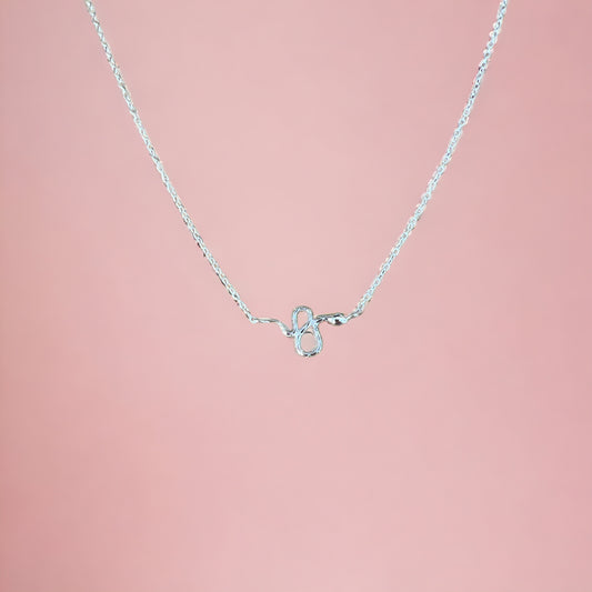 The 'Recharge and Grow' necklace - 925 Sterling Silver Necklace with Snake