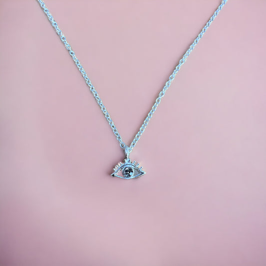 The 'Protective Eye' Necklace - 925 Sterling Silver Necklace